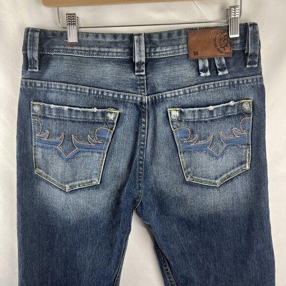 Diesel Shazor Straight Leg Button Fly Jeans Men's Size 30x34 - Picture 5 of 13